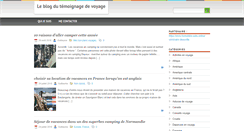 Desktop Screenshot of blog-voyage.org