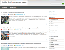 Tablet Screenshot of blog-voyage.org